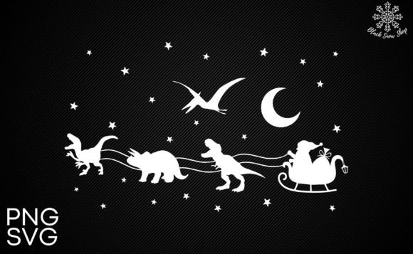 Christmas Dinosaur Santa Ride SVG – A Designer’s Real Take