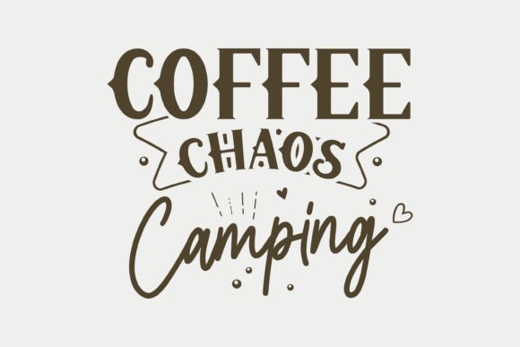 Coffee Chaos Camping SVG: A Designer's Review