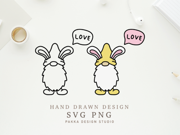 Gnome SVG Valentine Easter PNG Clip Art Review