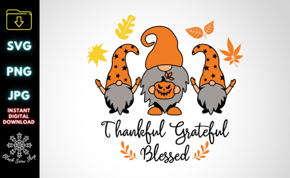 Gnomes Thankful Grateful Blessed SVG – A Designer’s Honest Review
