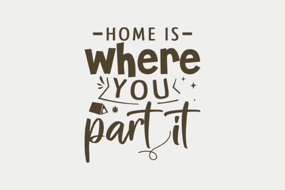 Home Is Where You Part It, Camping SVG