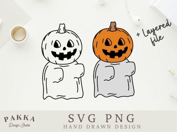 Layered Halloween Pumpkin Ghost: Design Review