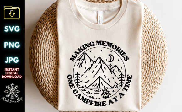 Making Memories One Campfire Svg