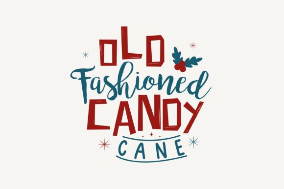 Old Fashioned Candy Canes, Christmas SVG: Designer Review