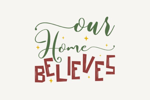 Our Home Believes, Christmas SVG: A Designer Review for Real Embroidery Projects