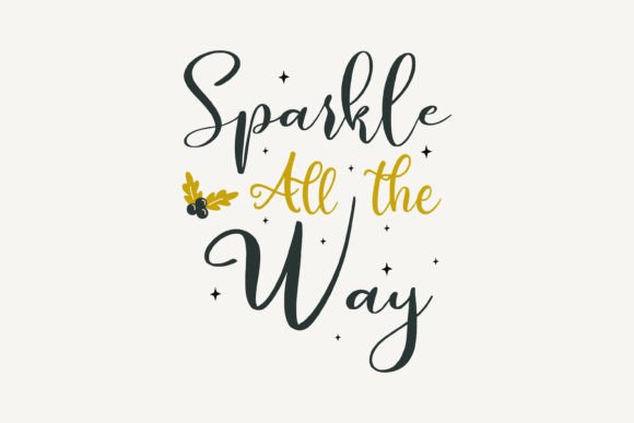 Sparkle All the Way, Christmas SVG Review for Embroidery